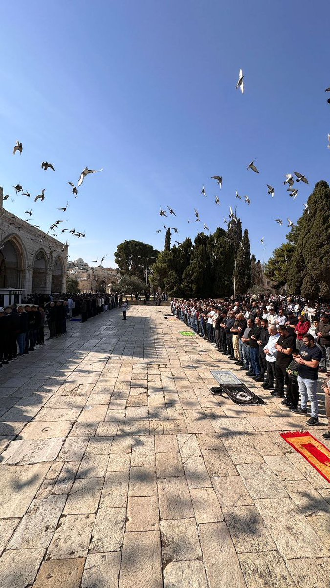 صور | نحو 60 ألف مصلٍ أدوا صلاة الجمعة في المسجد الأقصى المبارك، رغم إجراءات الاحتلال المشددة ومنع الكثيرين من دخول المسجد.👇🏻
t.me/plusquds/71406
#قدس_بلس