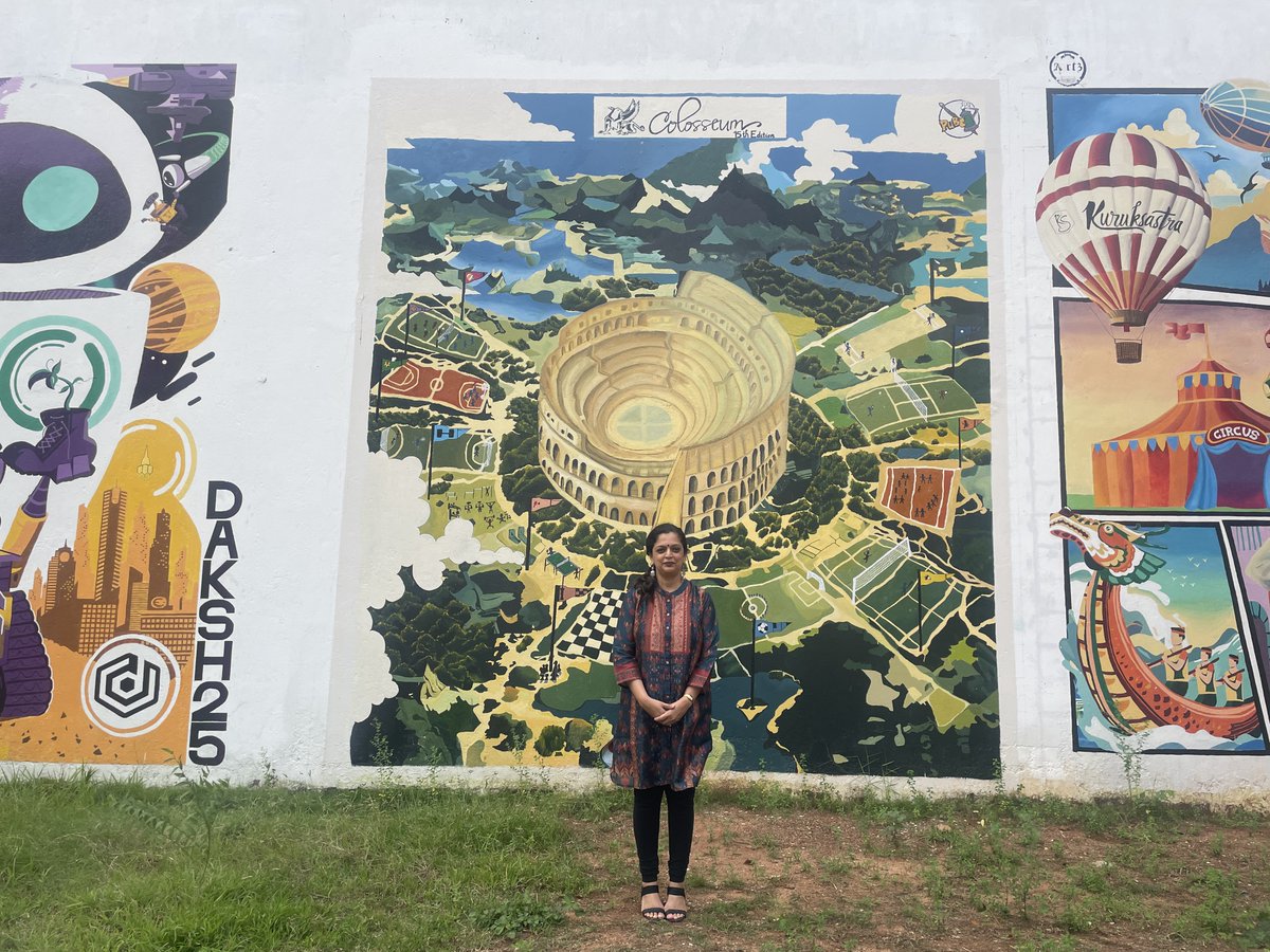 _KarishmaK's tweet image. My work travels (from Faridabad to Thanjavur) remind me that every university, college, institute fills a need in the education landscape of India. 

It was heartening to meet students from Kumbakonam, Trichy, Pudukkottai and Thanjavur expanding their capabilities at SASTRA…