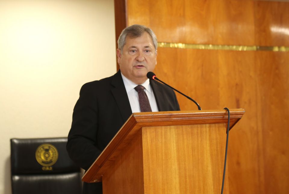 PoderJudicialPY's tweet image. 🔴Este jueves 27 de noviembre, el Ministro de la Corte Suprema de  Justicia, Superintendente de la Circunscripción Judicial de Concepción y  representante del Poder Judicial ante el Consejo de la Magistratura,  Dr. Eugenio Jiménez Rolón, participó —en su carácter de coordinador…