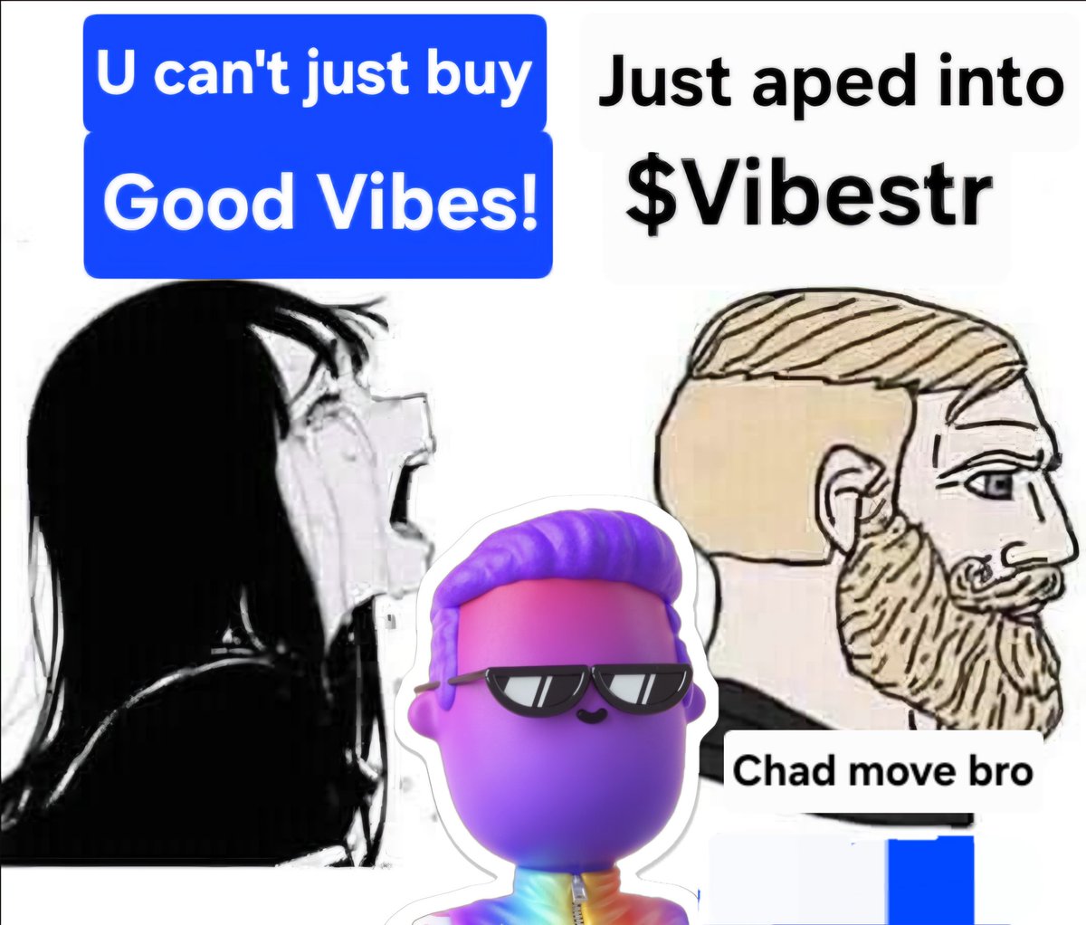 $Vibestr is the new meta! Had to ape in🚀🚀🚀🧑‍🚀 <a href="/goodvibesclub/">Good Vibes Club 🤙</a>