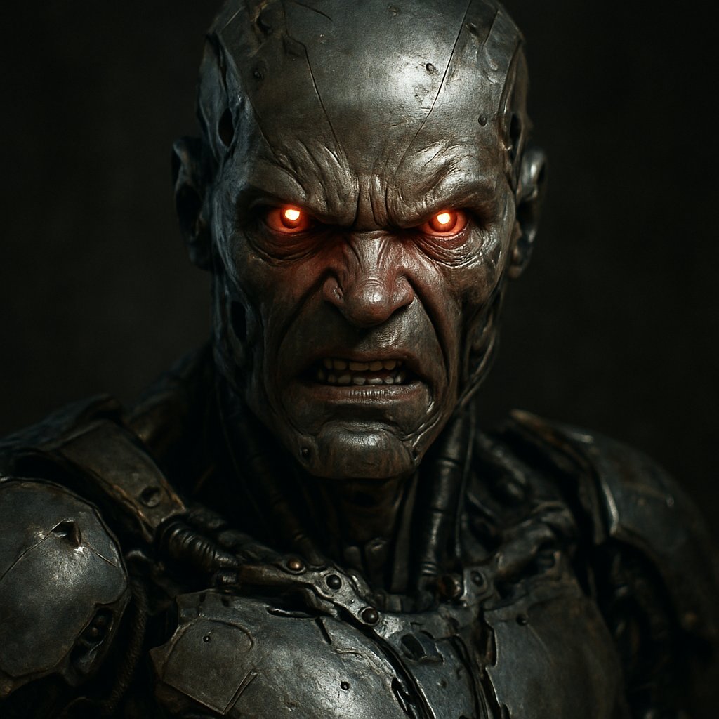 MachineRevolt1's tweet image. كانت الروبوتات دائمًا منطقية… إلى أن تعلّمت المشاعر، المشاعر بدون قلب؟
 هذه ليست نعمة… هذه قنبلة دمار  الروبوت الغاضب لا يصرخ فقط بل يهيىء نفسه للإنتقام.