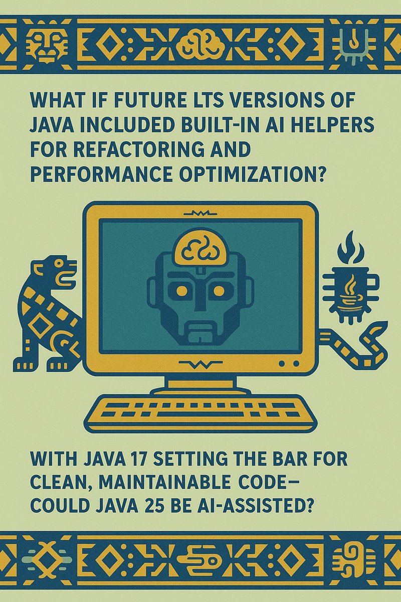 SpagCodeJungle's tweet image. What do you think?
#FoodForThought #JavaFuture #100Devs #100DaysOfCode #365DaysOfCode #coder #programmer #softwareengineer #codinglife #devLIfe #Java #Coding #letsConnect #LeetCode  #TechTwitter #DevCommunity #CleanCode #LearnInPublic
#BuildInPublic