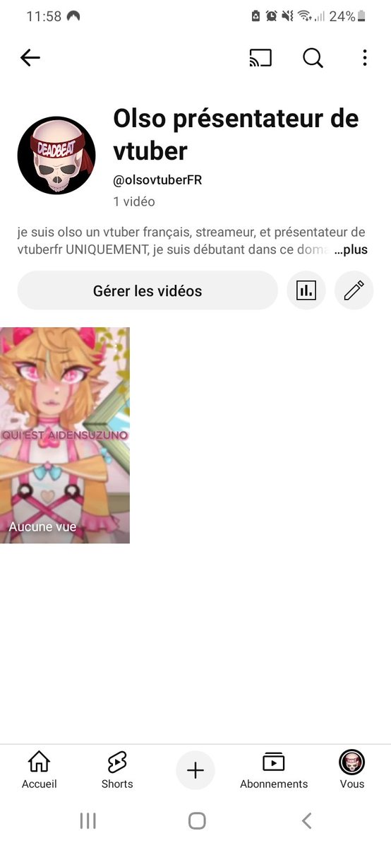 olso_vtuberFR's tweet image. Bonjour je vient de créé une chaîne pour les présentation de vtuber, j&apos;ai AUCUNE IDÉE de comment sa sera mais bon faut bien informé le monde de L&apos;EXISTENCE des vtuberfr (non je vais pas trop loin :3)

#vtuberfr