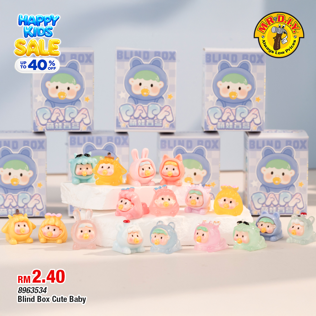 mrdiyMY's tweet photo. Cute, tiny and full of surprises. Collect them all! 😍 https://t.co/1WZnVCGT4v