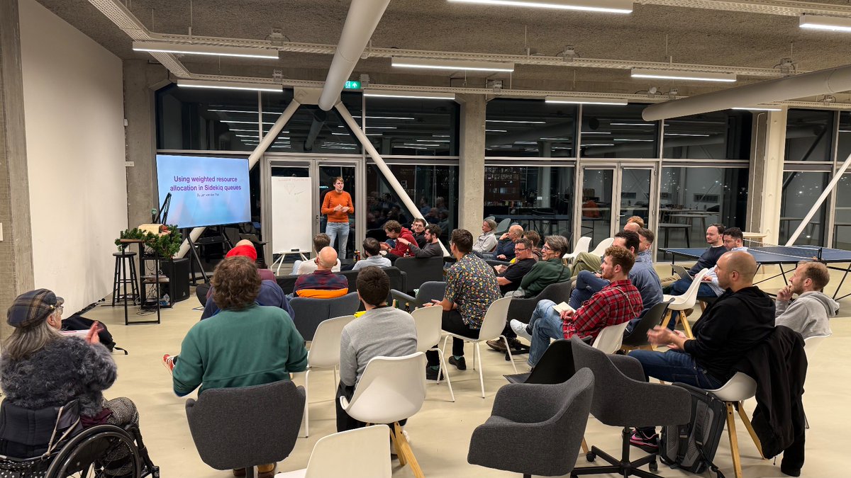 Amsterdam Ruby Meetup tweet media