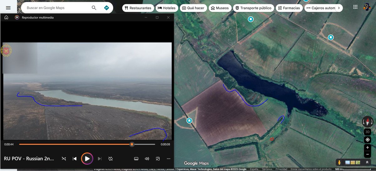 franfran2424's tweet image. Source: t.me/boevoekteschen…
Locations: 
49.444566,37.771154-15s; 49.4457,37.7641-33s; 49.4512,37.754063-44s
Tags: @GeoConfirmed 
Images (43s,44s, wide view):