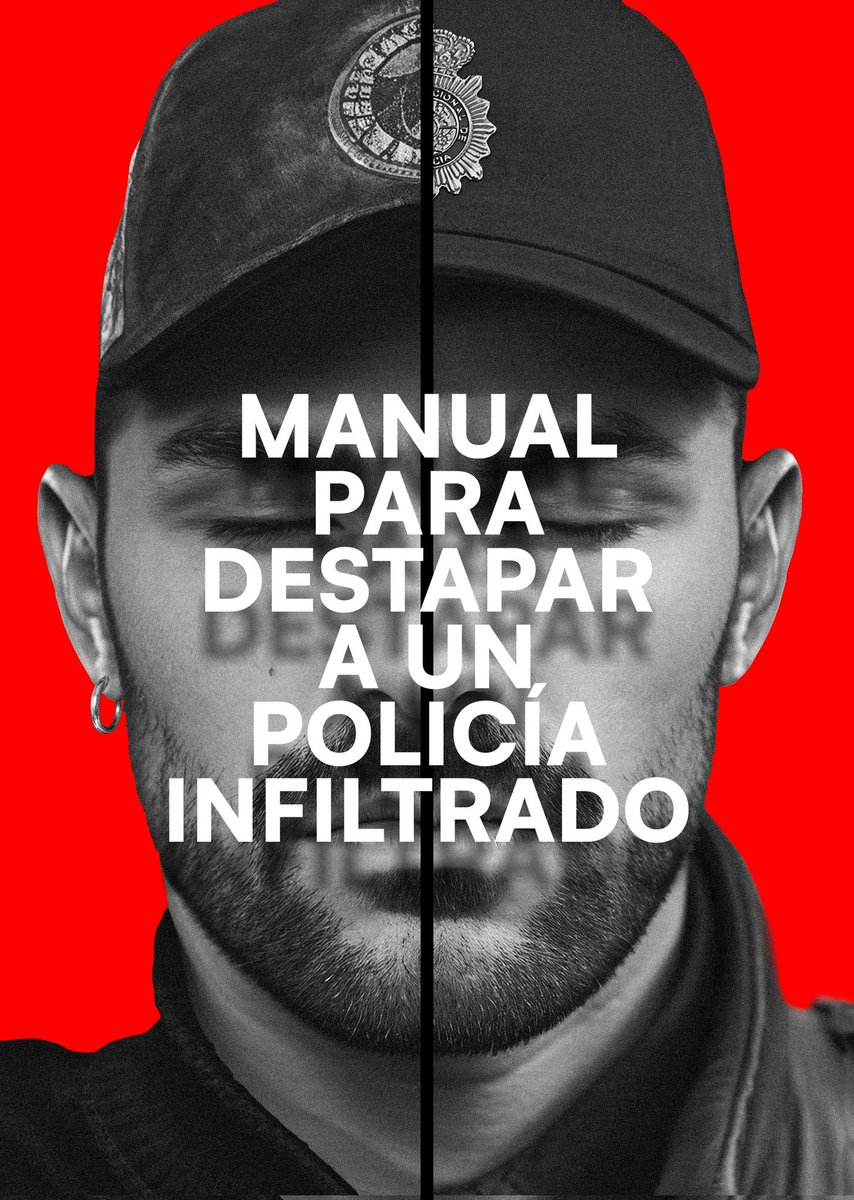 undercover_25_'s tweet image. La web anarquista antirrepresiva &quot;No trace project&quot; ha agrupado todas las traducciones del &quot;Manual para destapar a un policía infiltrado&quot;.

Ya está disponible en inglés, italiano, alemán y catalán. Próximamente en euskera y galego ⏬

notrace.how/resources/es/#…