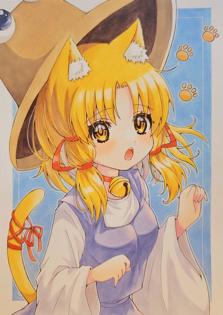 pipi_attopipi's tweet image. ねこみみ諏訪子様～