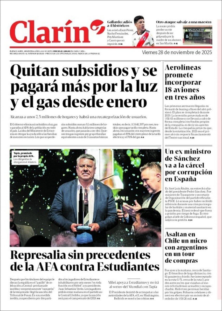 puellaok's tweet image. Quita de subsidios para 7,5 millones de hogares, otro mazazo después de un año en que luz y gas ya volaron muy por encima de cualquier salario. Pero en este país donde todo sube menos la “inflación oficial”, nos piden aplaudir el ajuste como si fuera un milagro. Y mientras tanto,…