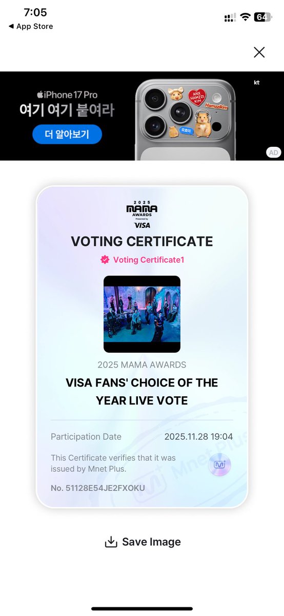 itsdindz's tweet photo. LET’S GO CARATSSSS
#SEVENTEEN #2025MAMAVOTE https://t.co/8bpbjjbs6Z