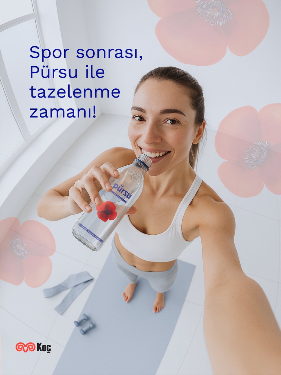 Spor öncesi ve sonrasında bol bol su tüketmeyi unutmayalım. 💦🏃‍♂️💧🏋️‍♀️🚴‍♂️​

#Pürsu #EşsizBirSu