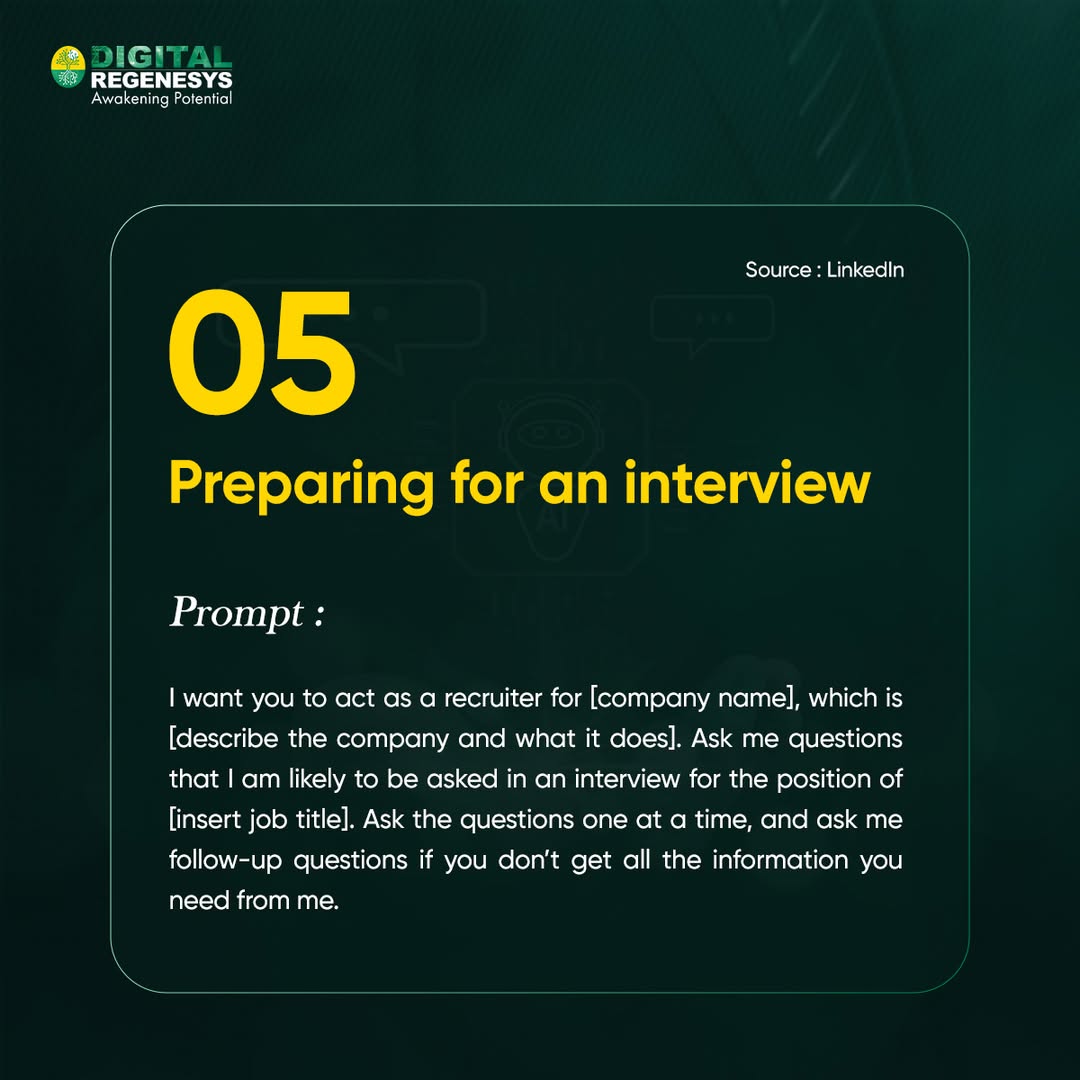 DigiRegenesys's tweet image. #DigitalRegenesys #ArtificialIntelligence #LearnTech #CareerGrowth