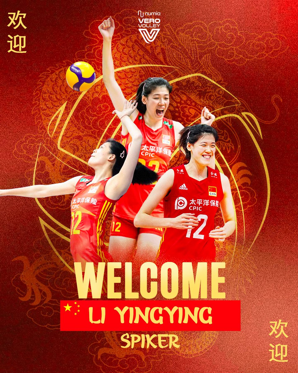 VeroVolley's tweet image. 欢迎🇨🇳✨

𝐖𝐄𝐋𝐂𝐎𝐌𝐄 𝐋𝐈 𝐘𝐈𝐍𝐆𝐘𝐈𝐍𝐆 💥

#TrueLove 🫶🏻