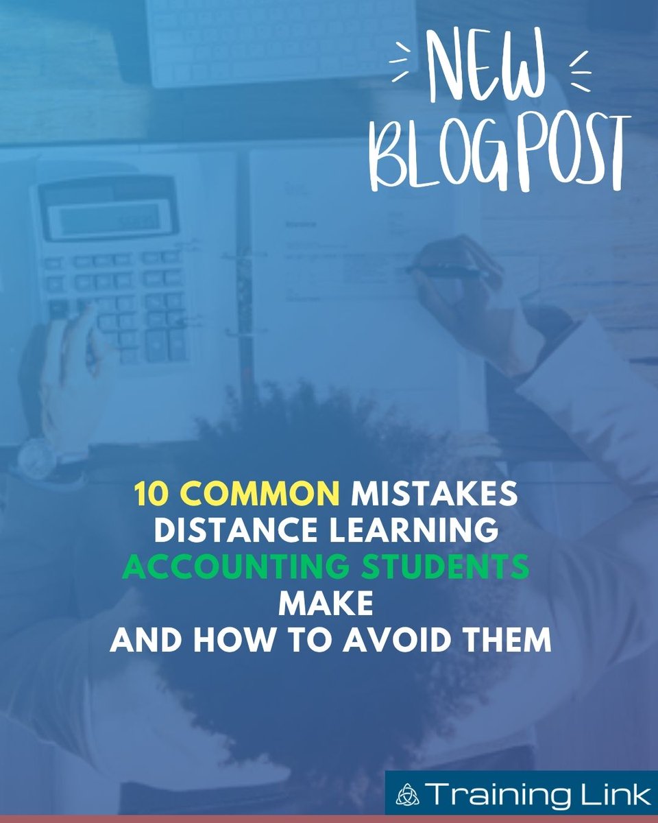 TrainingLinkUK's tweet image. Are you making these online learning mistakes?

👇 Learn how to build structure, stay motivated, and achieve top marks in your studies.
f.mtr.cool/tsenwlcnmt

#Accounting #Bookkeeping #DistanceLearning