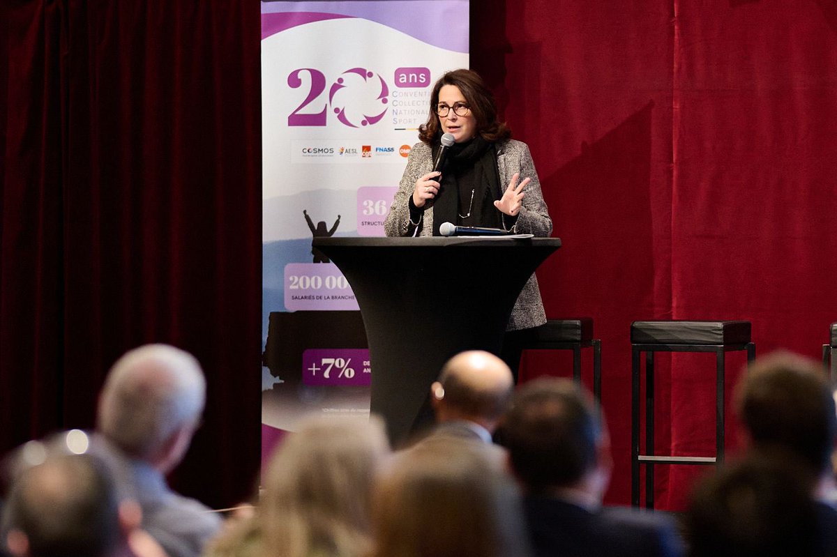 Marina_Ferrari's tweet image. Aux 20 ans de la Convention collective du sport : deux décennies de progrès pour les métiers, l’emploi et la qualité du travail dans tout l’écosystème sportif.

Un cadre qui a renforcé la professionnalisation, accompagné les employeurs et sécurisé les parcours.
Pour continuer à…