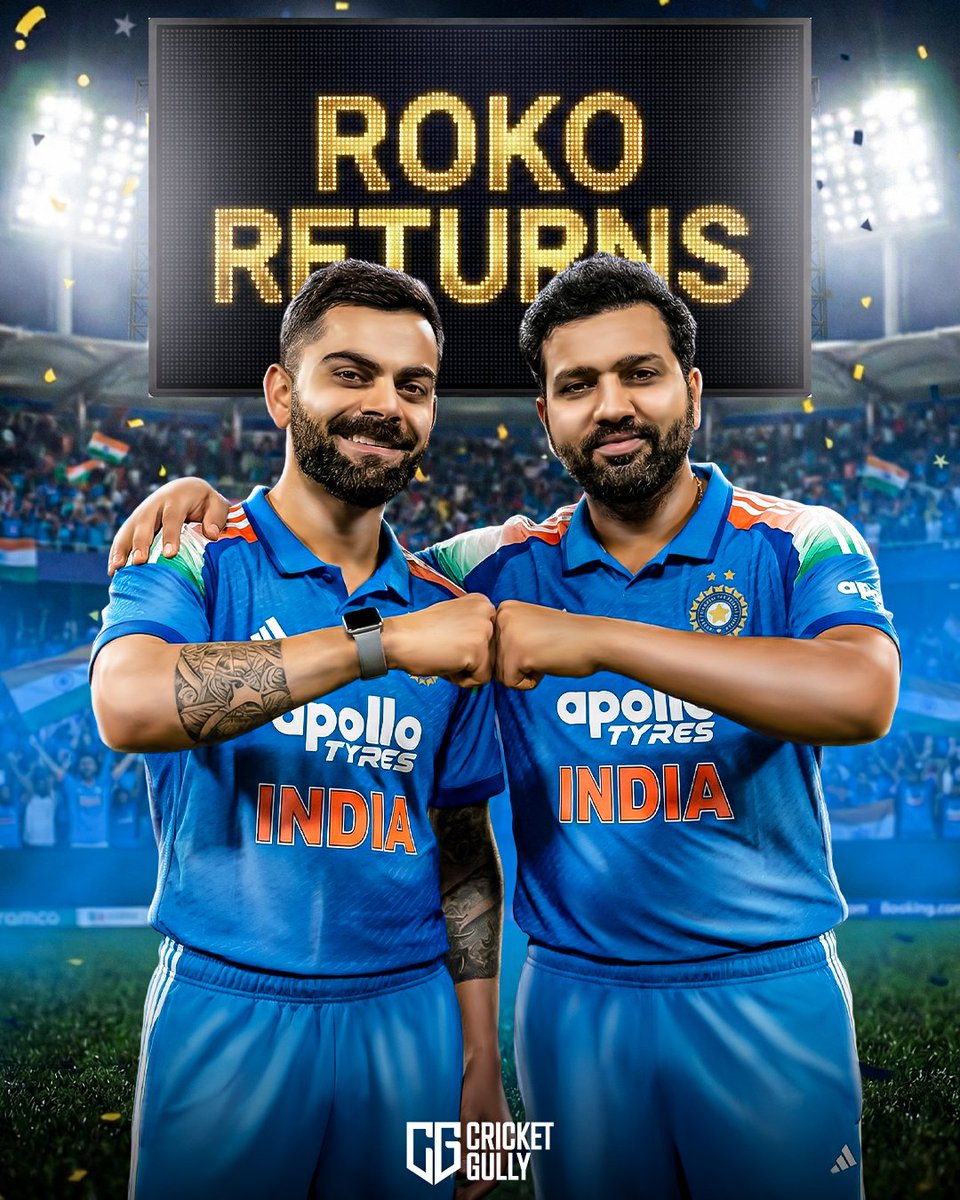 thecricketgully's tweet image. The wait ends on 30 November! RO-KO returns to dominate. 🤩🔥