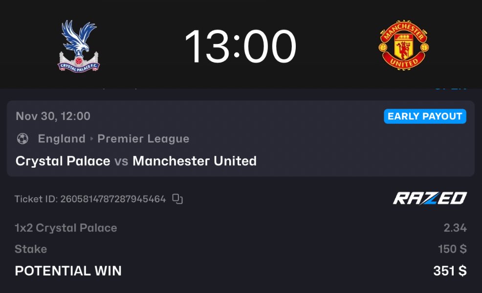 WelBeast's tweet image. I had a dream Crystal Palace won 3-0 and they almost sacked Ruben Amorim.