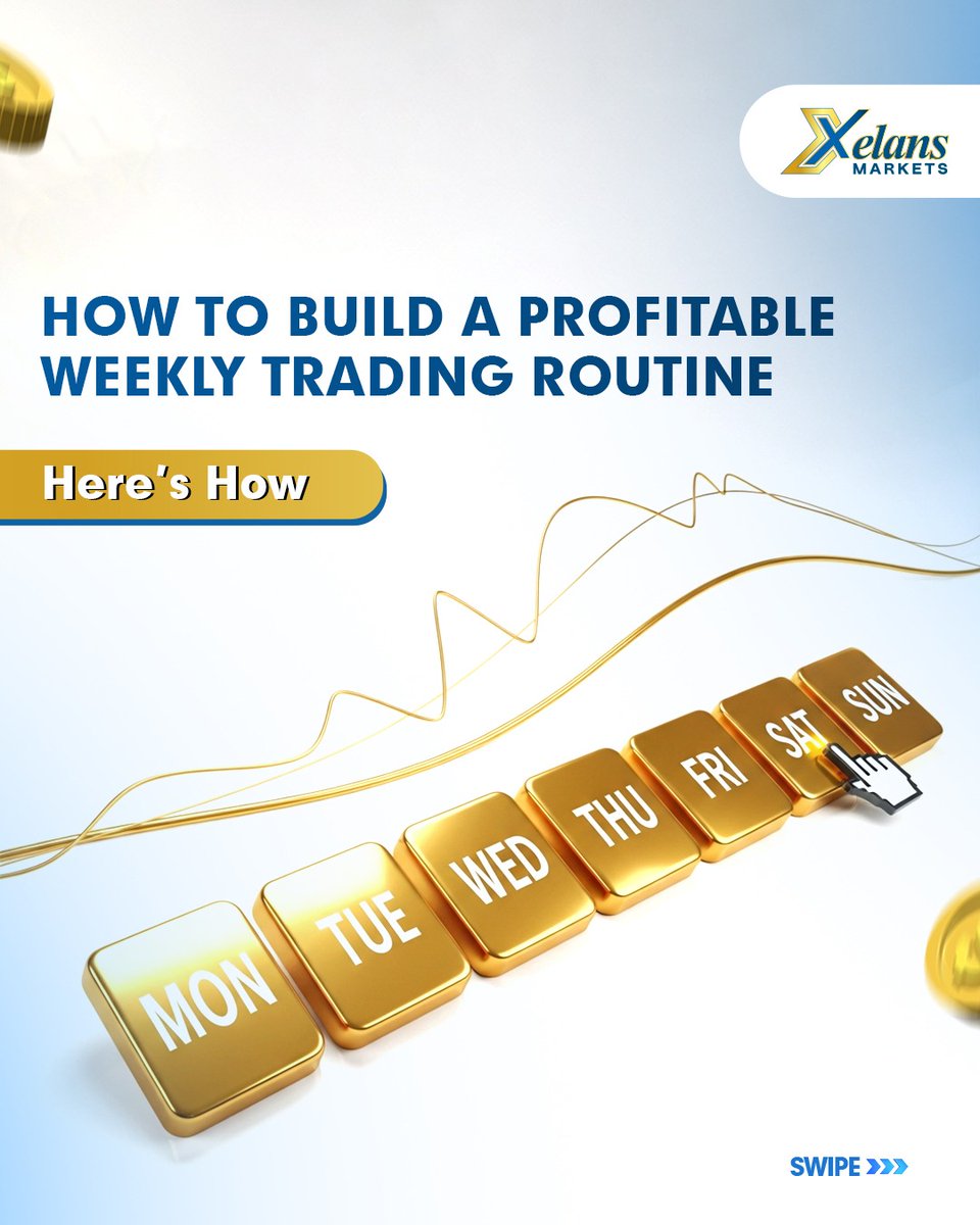 Xelansmarkets's tweet image. A strong routine builds strong traders. Prepare, analyze, and stay disciplined every week.
#xelansmarkets #tradingroutine #forexeducation