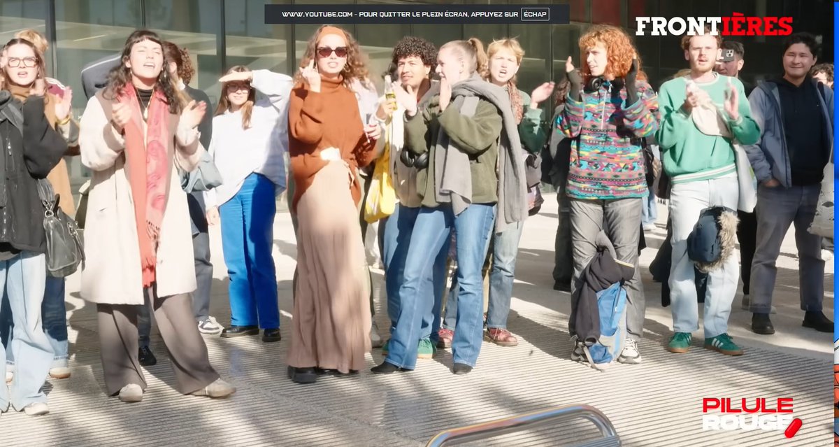 La gueule du lectorat de gauche..

Je pense qu'en l'état c'est déjà un argument suffisant pour ne pas vouloir faire parti de ce camp.

Pour le contexte et ceux qui ne connaissent pas le nouveau format de <a href="/Frontieresmedia/">Frontières</a>, il s'agit de "PILULE ROUGE" animé par <a href="/LinoDelacroix7/">Lino Delacroix</a> qui