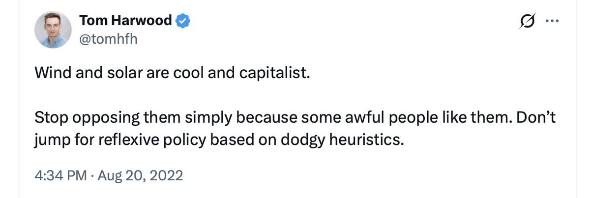 AndrewOrlowski's tweet image. Sizewell C's cost overrun: £18 billion.

But Tom's beloved renewables will cost us £19 billion in subsidies by 2030, every year. And have cost the UK well over $100 billion so far. 

(He was lobbying for renewables only yesterday - check out the date)

I don't get it. Just what…
