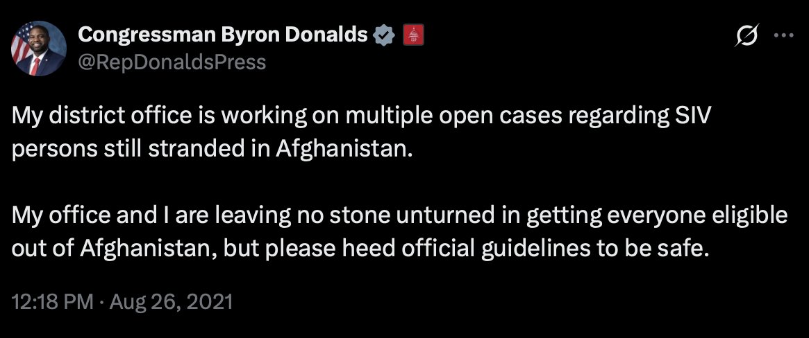 Fishback2026's tweet image. This should be considered, legally, a misuse of congressional funds.