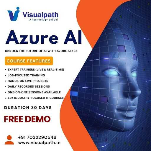 KLvisualpath99's tweet image. 🚀 Accelerate Your Career with VisualPath – Azure AI Online Training (AI-102)
 🎓 Attend the FREE Live Demo – Limited Seats Available!
☎️ Call/WhatsApp: +91-7032290546
🌐 Learn More: visualpath.in/azure-ai-onlin…
@VisualpathPro #AI102 #AItools #AI #MicrosoftLearn #AzureAI #job #career