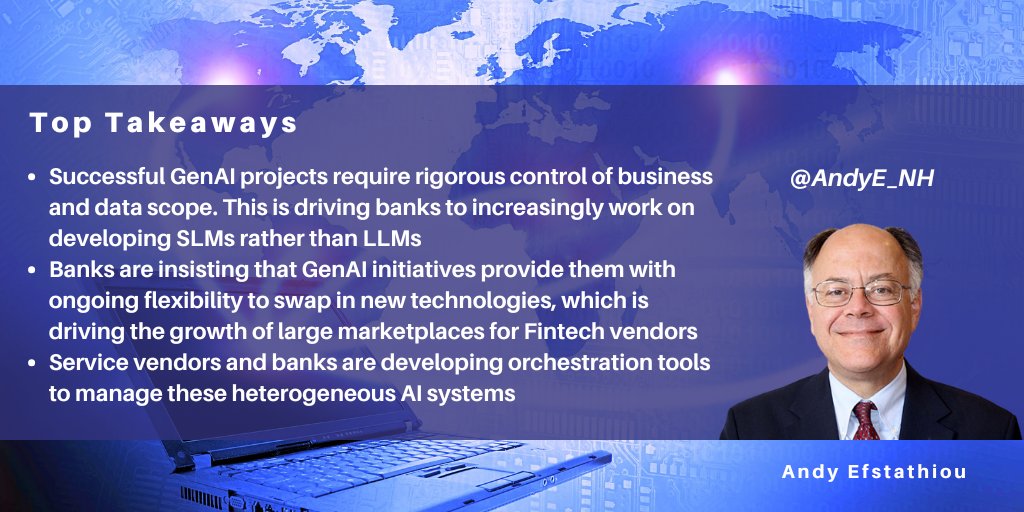 erennie_'s tweet image. .@AndyE_NH recently completed a global market assessment of how #GenAI and #processautomation are transforming #banking #operations. He shares some of the high-level findings in a new @NHInsight blog post: sowo.kr/NX3CGJCc
#Fintech #EthicalAI