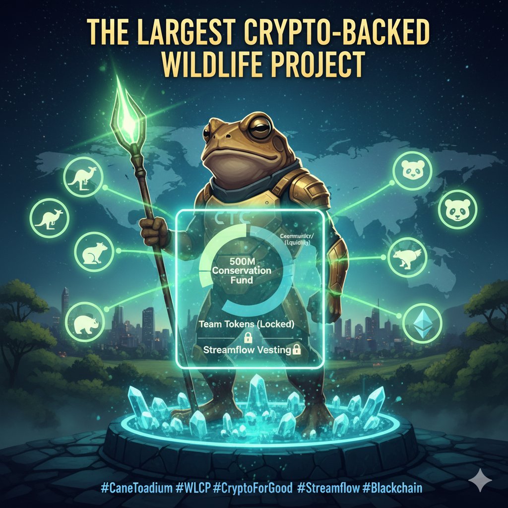canetoadium's tweet image. Level up! 🚀 Stage 5 of the Roadmap: introducing the CaneToadium-WLCP Web3 Wildlife Management Platform.
​Innovating for nature on the blockchain! 🐸🔗🌐
​#Web3 #CaneToadiumWLCP #WildlifeTech #RoadmapUpdate #Conservation