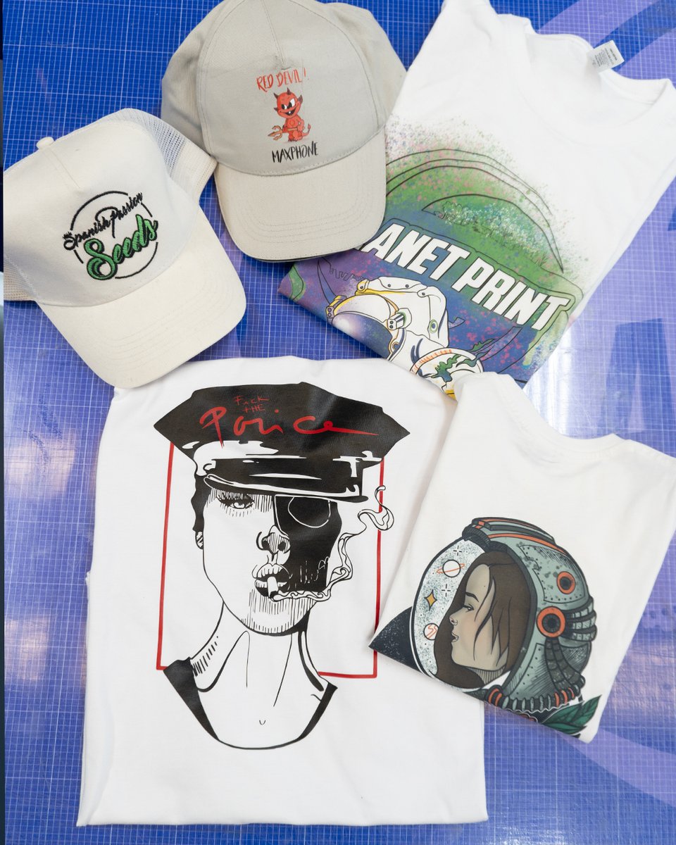 planetprint00's tweet image. ¡Tu pide que nosotros lo hacemos! Desde camisetas hasta gorras, imprimimos con calidad, precisión y estilo.
#PlanetPrint #ImpresiónPersonalizada #CamisetasPersonalizadas #GorrasPersonalizadas #DiseñoPersonalizado #CalidadPremium #ImpresiónDigital #MarcaPersonal #Emprendedores