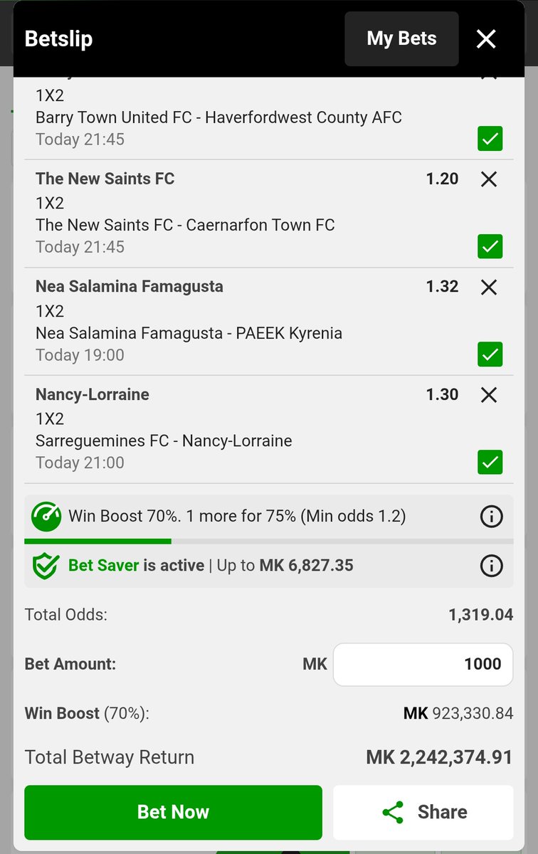Mangwecha's tweet image. BW2491DD55&amp;gt;&amp;gt;1000 odds❤️
BW2492FFAC&amp;gt;&amp;gt;92 odds❤️
BW24947F99&amp;gt;&amp;gt;51 odds📌
BW2491436A&amp;gt;&amp;gt;50 odds💥
BW24903D29&amp;gt;&amp;gt;22 odds💰
BW248F4A39&amp;gt;&amp;gt;5 odds💰
BW248E8413&amp;gt;&amp;gt;5 odds💰💥
@BetwayMalawi 
Don&apos;t skip (51,22,92,5,&amp;amp; 5 odds)
5 odds ikan chuma📌❤️