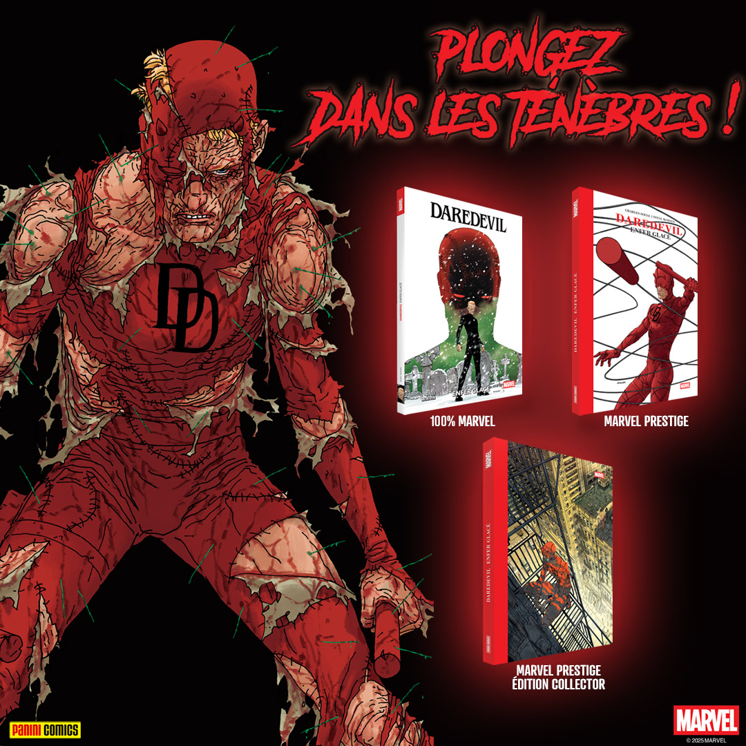 paninicomicsfra's tweet image. Charles Soule (Daredevil, Dark Vador) et Steve McNiven (Civil War, Old Man Logan) signent ensemble une nouvelle page essentielle de l&apos;histoire de Matt Murdock : celle d&apos;un futur où tout, y compris le pire, peut lui arriver.

Retrouvez ce &quot;Old Man Murdock&quot; en librairies et sur nos…