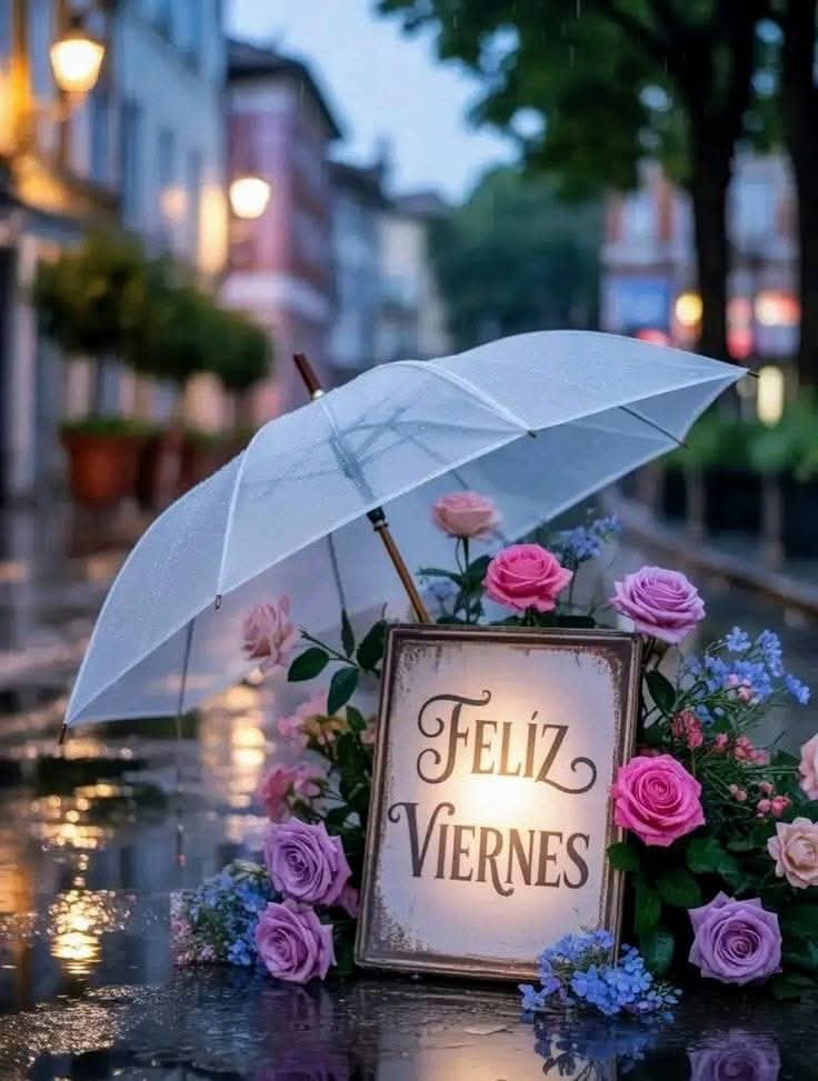 Un excelente y extraordinario viernes, saturado de mucho optimismo y esperanzada alegría.