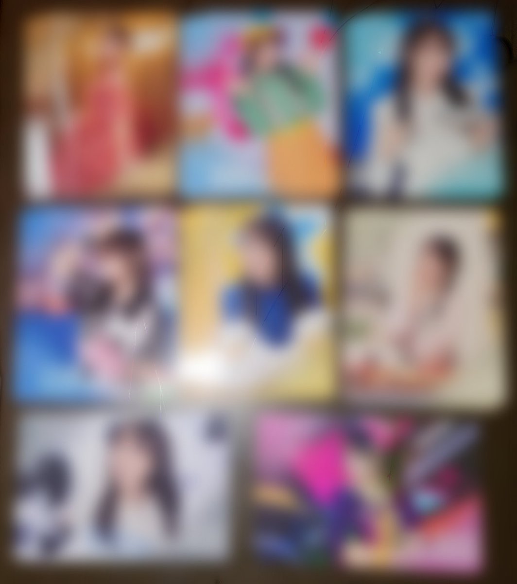 ★水樹奈々★超希少　ポスターカード　コンプ 水樹奈々LIVE VISION グッズ着弾、今回のNANACAは、レア有ダブリ2種で