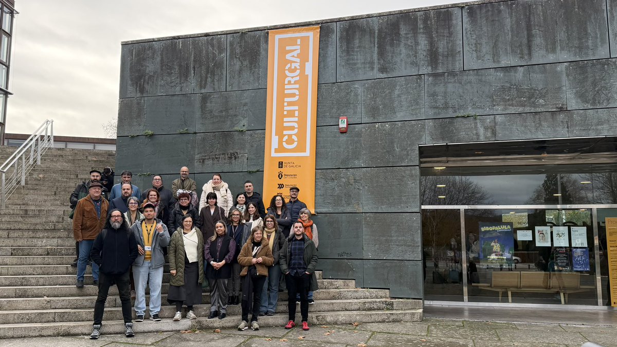 Hoy estamos en <a href="/culturgal/">Culturgal</a> para presentar los primeros resultados del proyecto #CULTURACOOP financiado por <a href="/empleogob/">Ministerio Trabajo y Economía Social</a> que trata de impulsar el #cooperativismo #cultural a partir de espacios de co-creación #SomosCultura #SomosCoop