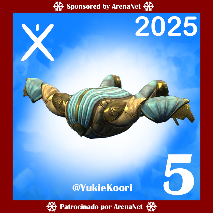 Día 5⃣ Calendario de Adviento del Día Invernal de  #GuildWars2 #GW2 🗓️
▶️ Para participar: Follow + RT
🏆 Premio: 1⃣ código de 400 💎
⛔️ El código NO es válido para STEAM
⚠️ Sorteo diario: el día siguiente a las 21:00⚠️
➡️ Del 1⃣ al 2⃣5⃣ de diciembre
Patrocinado por ArenaNet.