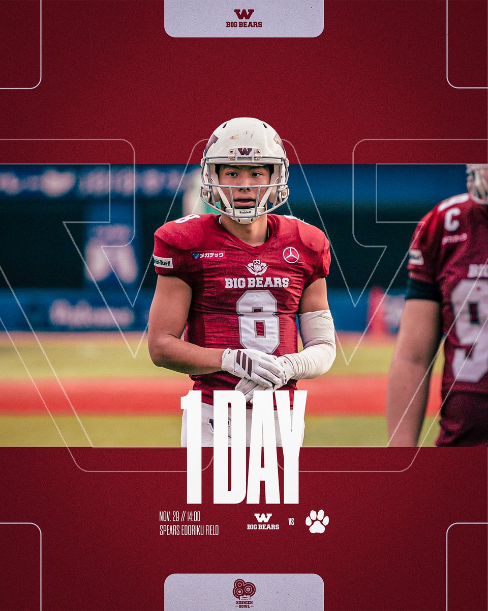 バックパック BEARS BIG 早稲田大学米式蹴球部