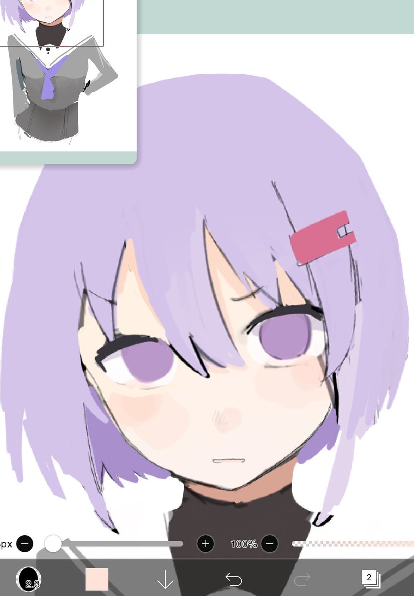 UB340's tweet image. 線画なし可愛い