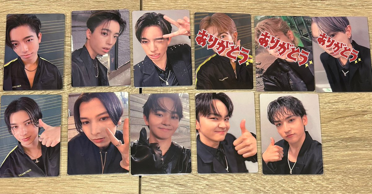 rio_mnt's tweet image. THE LAST PEACE ランダムトレカ
交換　買取

【譲】
ゴイチ　アダム　タイキ　カノン

【求】
買取(¥300/枚)＞タイチ

手渡し(現場ALT)、纏めて、買取の方優先
DMまたはリプお待ちしてます🍀
お返事お時間いただきます🙇🏻‍♀️

#ラスピ交換
#THELASTPIECE交換 
#BMSG交換