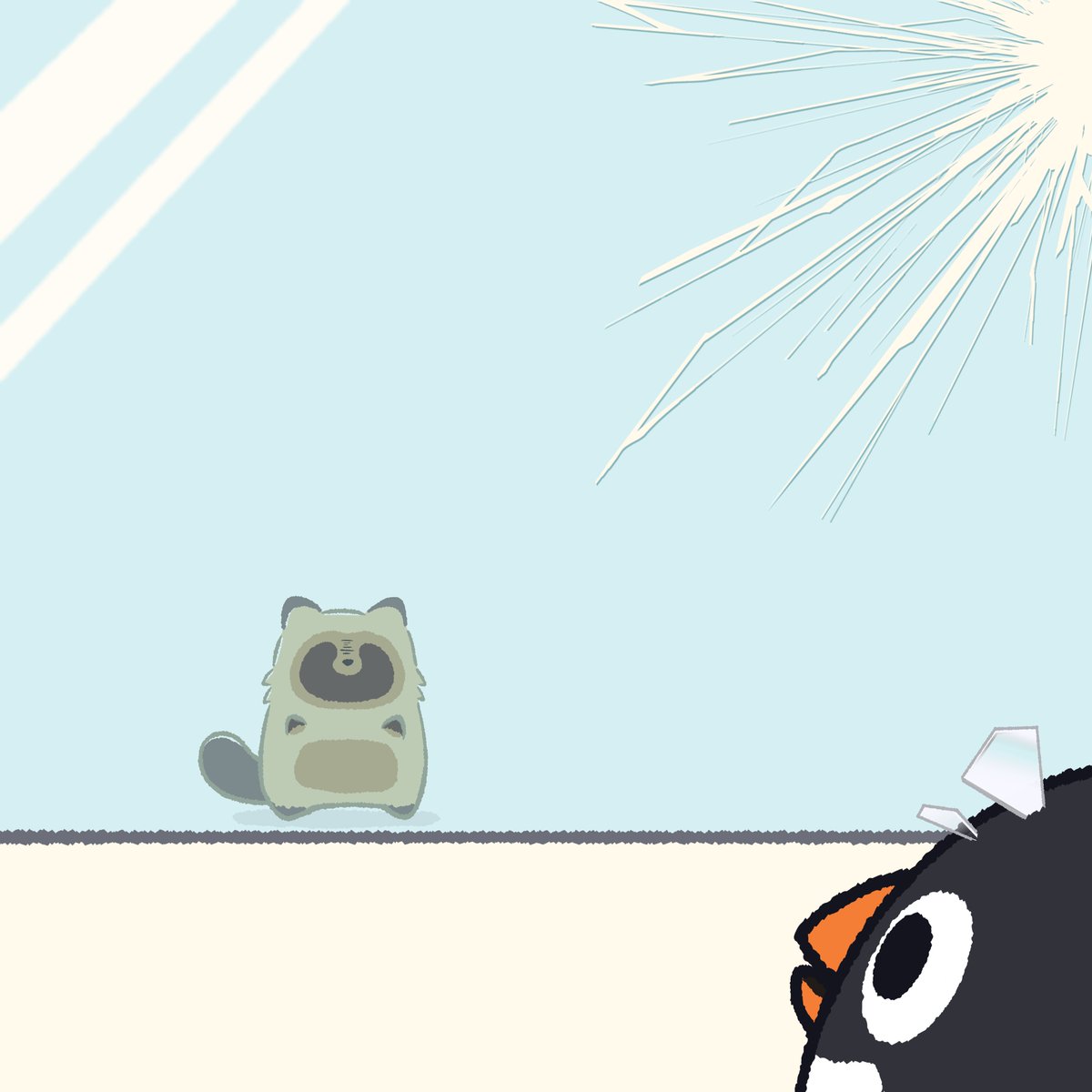 これは突き破れなかったタヌキ