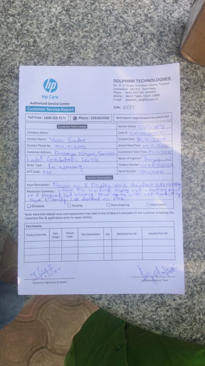 HeavenSundar's tweet photo. @HP @HPIndia @HPSupport @OMENbyHP 
My HP Omen 16 (ap0182AX) has been declared faulty and is SEALED by your DOA team, yet I've received

ZERO response or resolution from your side.

The laptop is UNUSABLE, the replacement model is unavailable, and still no call, no update NOTHING https://t.co/y6wu6t2rek