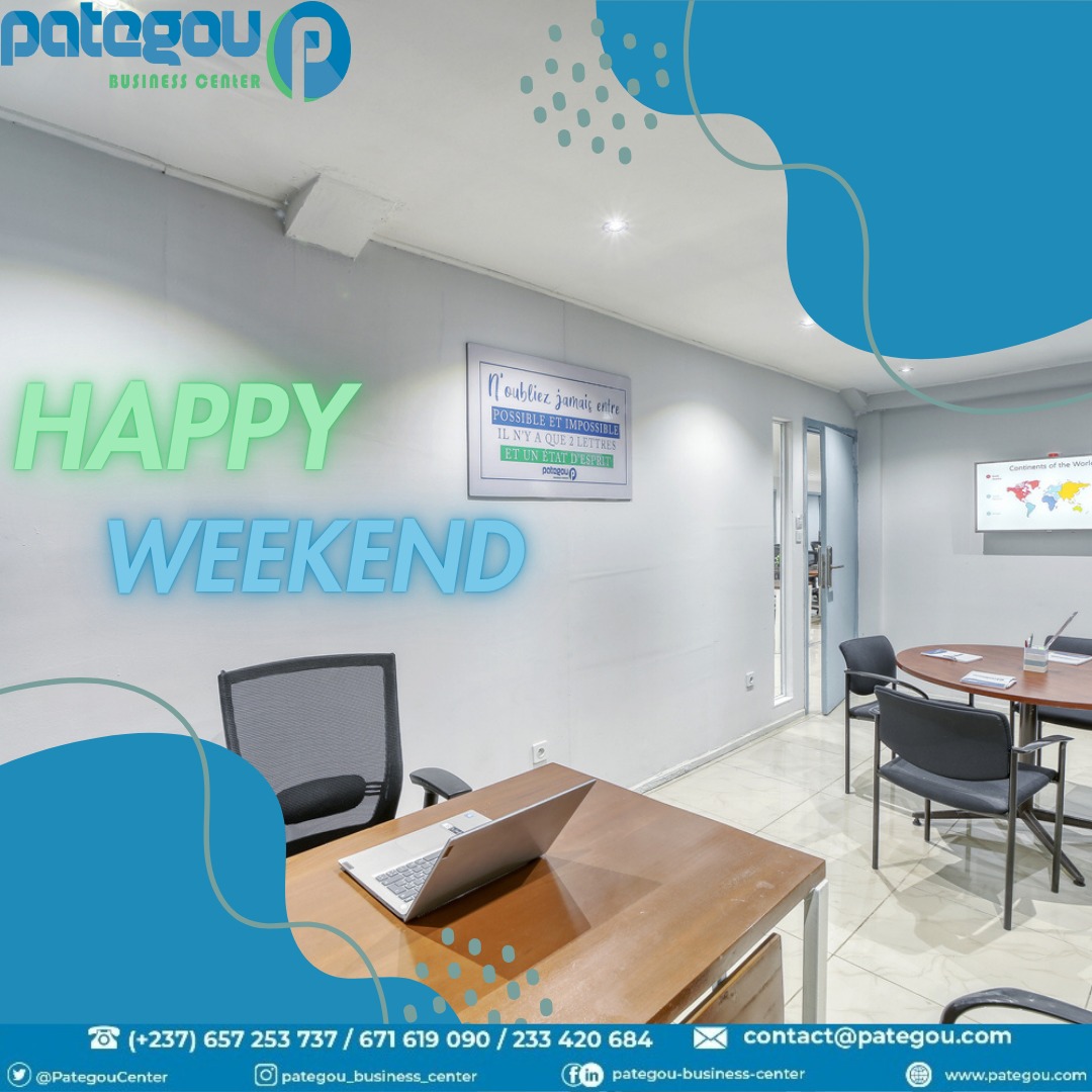 PategouCenter's tweet image. ✨ Bon début de week-end à notre communauté !

#WeekendVibes #BonWeekend #HelloWeekend #PategouBusinessCenter