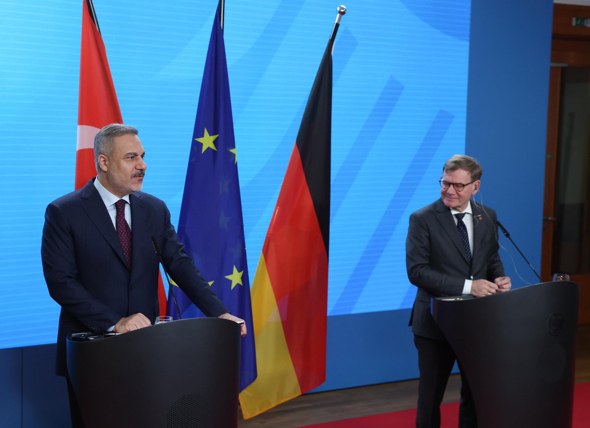 NEW: Explicit comments from #Germany's Foreign Minister Wadephul today that #Turkiye should be in EU's defence procurement scheme SAFE:
- military strength should be increased, both UK and Turkiye should be involved
- Turkiye is a NATO ally we can trust #defence #Ukraine 🇹🇷🇩🇪