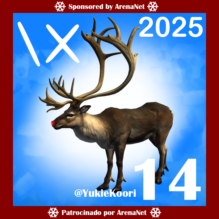 Día 1⃣4⃣ Calendario de Adviento del Día Invernal de  #GuildWars2 #GW2 🗓️
▶️ Para participar: Follow + RT
🏆 Premio: 1⃣ código de 400 💎
⛔️ El código NO es válido para STEAM
⚠️ Sorteo diario: el día siguiente a las 21:00⚠️
➡️ Del 1⃣ al 2⃣5⃣ de diciembre
Patrocinado por ArenaNet.