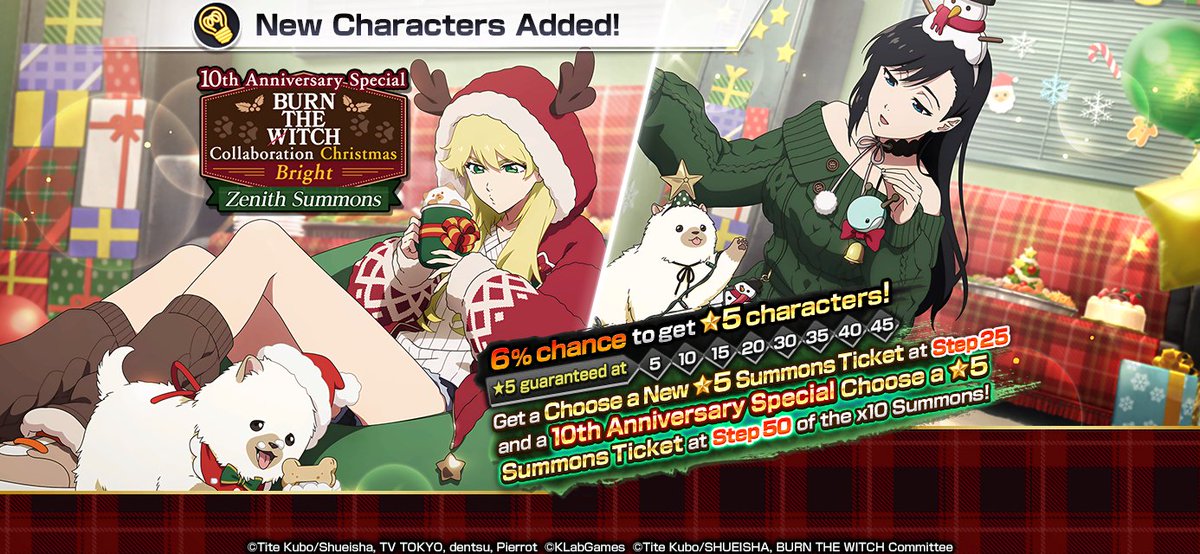 The 10th Anniversary Special: Burn the Witch Collaboration