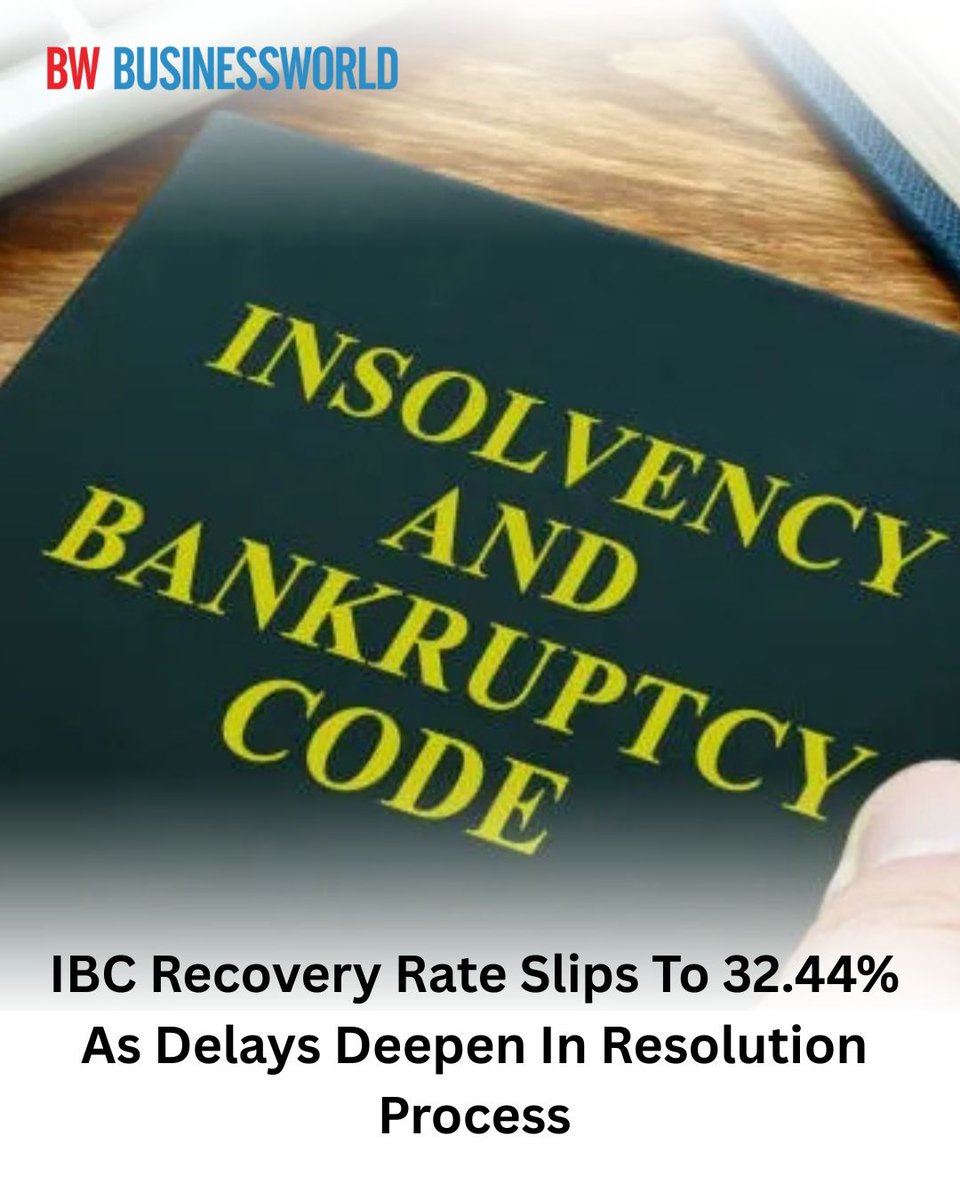 BWBusinessworld's tweet photo. Majority of cases now exceed 270 days, while upcoming amendments aim to speed up resolutions and improve value realisation

Read more: https://t.co/dFVa5oEILw

@anuragbatrayo | @NFWarsia | Tanvie Ahuja

#IBC #RecoveryRate #ResolutionProcess #ValueRealisation https://t.co/UaaRXrCu0a