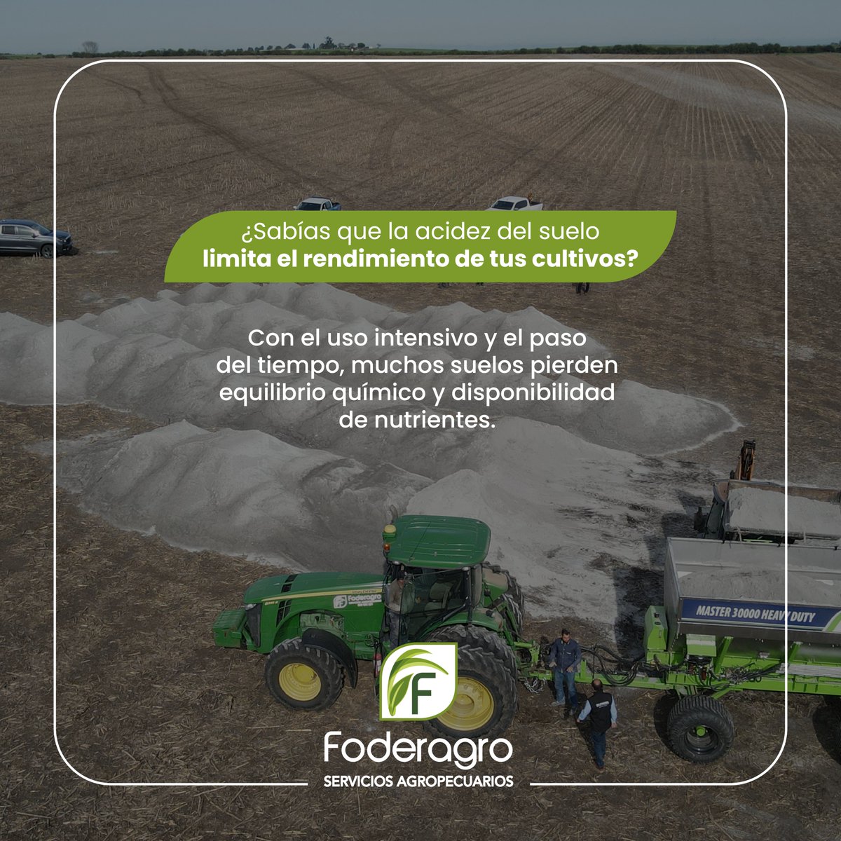 foderagro's tweet image. Un pH equilibrado es fundamental para mantener un suelo sano y cultivos de alto rendimiento. 🌱

El encalado corrige la acidez y permite que el suelo vuelva a trabajar a su máximo potencial. 💪

👉 Contactanos y te contamos más beneficios del servicio.