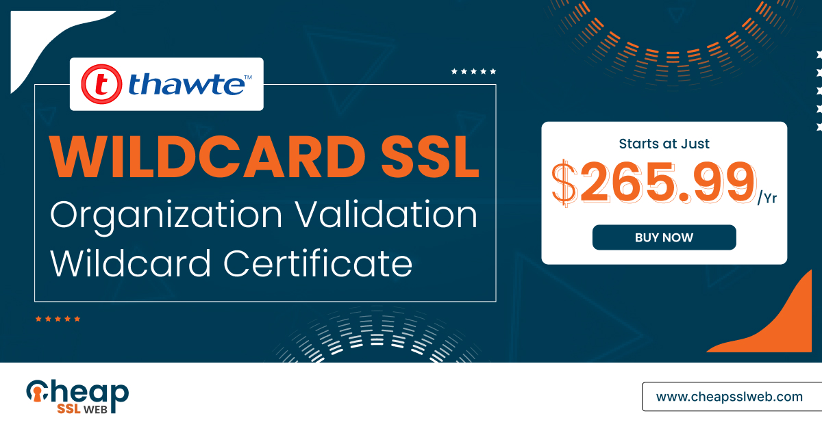 cheapsslweb's tweet image. Protect your organization&apos;s site with a wildcard SSL that covers your primary domain and every subdomain, giving complete security in one trusted solution.

Buy Now - cheapsslweb.com/thawte-wildcar…

#sslcertificate #SSL #forbusiness #Website #WebsiteSecurity #DataSecurity