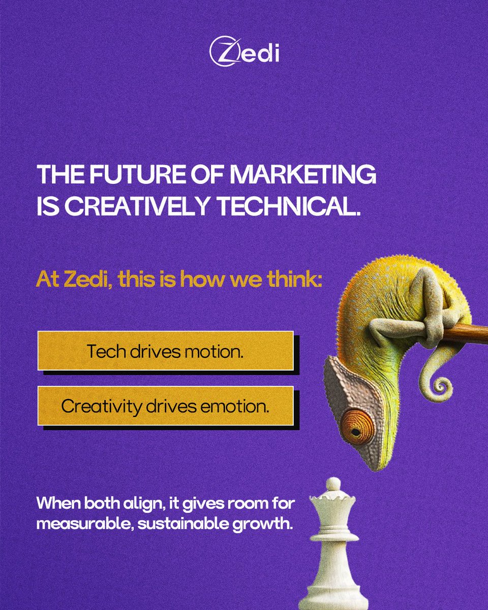 ZediInc's tweet photo. The biggest shift happening in marketing today is simple. Brands are moving from creativity-first to infrastructure-first
Because once your backend is right:
— Your creatives become more effective
— Your targeting gets more precise
— Your ROI becomes predictable
#zedi #ukstartup https://t.co/Y4WaDaBhGq