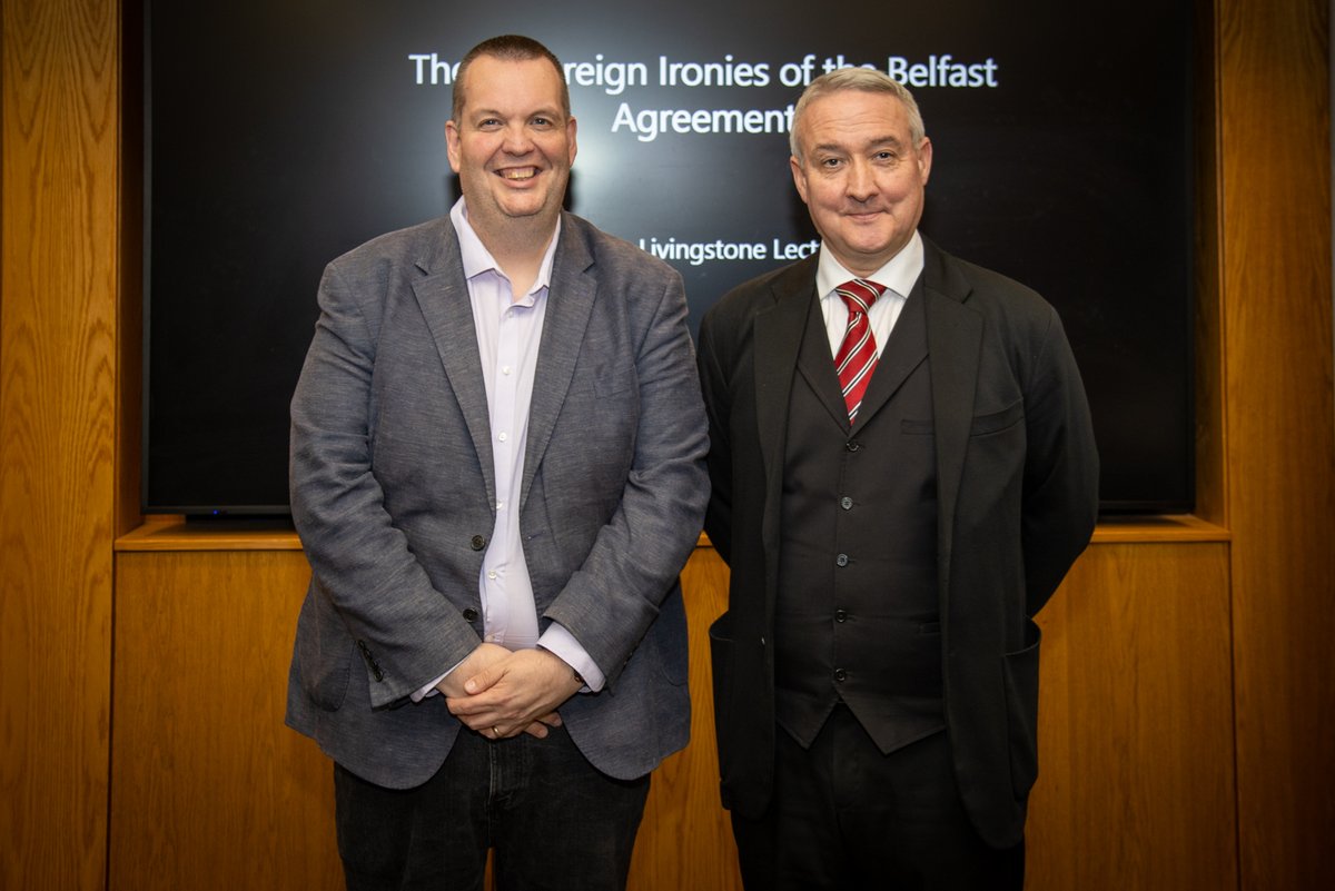 The Stephen Livingstone Lecture 2025 – The Sovereign Ironies of the Belfast Agreement

We are delighted to announce that the video of last night's Stephen Livingstone Lecture is now available on YouTube!

In this thought-provoking lecture, Professor Gordon Anthony examines the