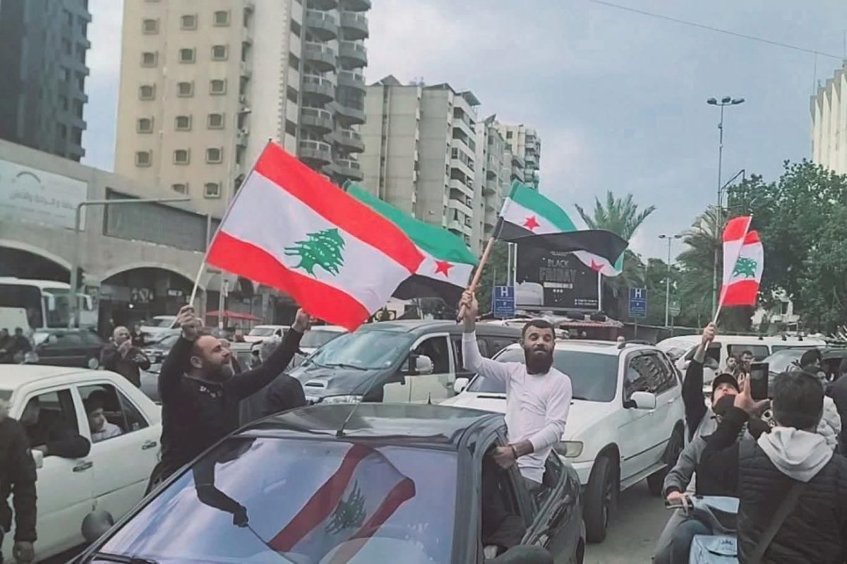 طرابلس اللبنانية تلبي نداء الرئيس الشرع ❤️